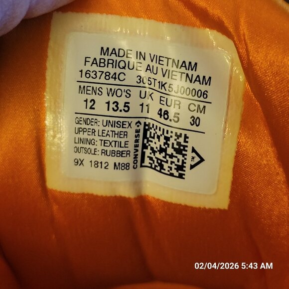 Converse Cons ERX 260 Just Don Animal Pack Black Hi top Teal Men's Size 12 - Picture 8 of 8